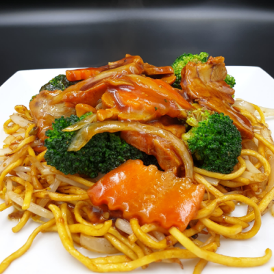 pork chow mein