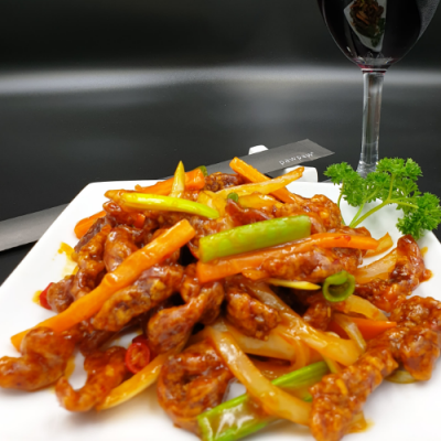 hot crispy chilli beef