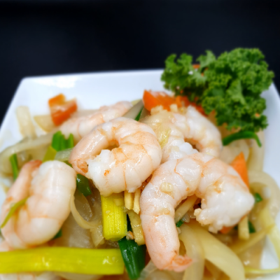 stir fry ginger & spring onion