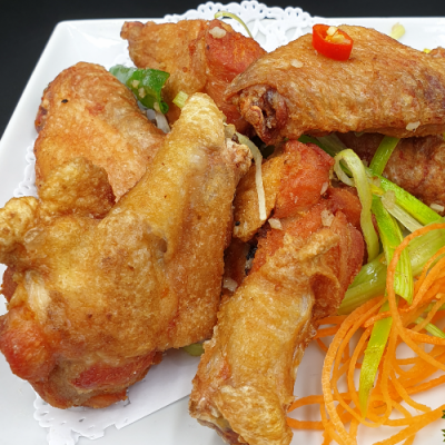 salt & pepper chicken wings